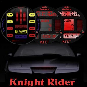 Knight Rider Soundboard Smart Watch Face