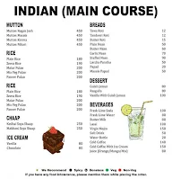 Flavour's Restaurant menu 8