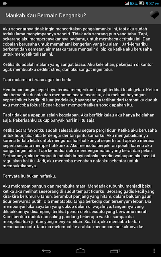 Creepypasta Indonesia - Apl Android di Google Play