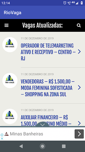 Rio vaga RJ - Empregos e Vagas Rio de Janeiro