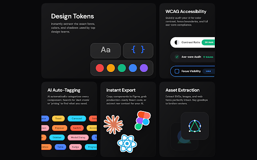 Stele: Screenshot to Code, Save UI Inspiration screenshot 2