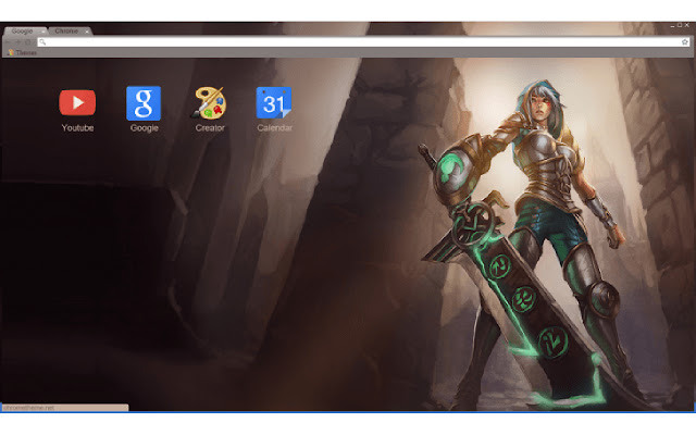 League of Legends Redeemed Riven 1920x1080 chrome extension