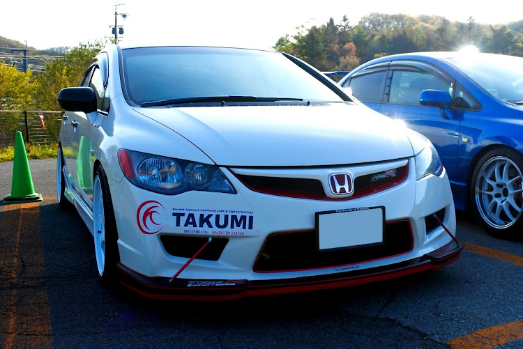 シビックの軽井沢プリンスホテルスキー場・マルメロの駅ながと・長和町・T.C.Mオフ会・賤ヶ岳SAに関するカスタム事例の投稿画像3枚目