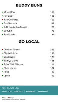 Chai Point menu 4