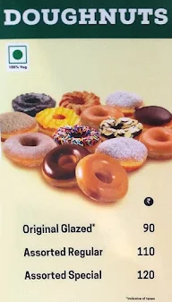 Krispy Kreme menu 3