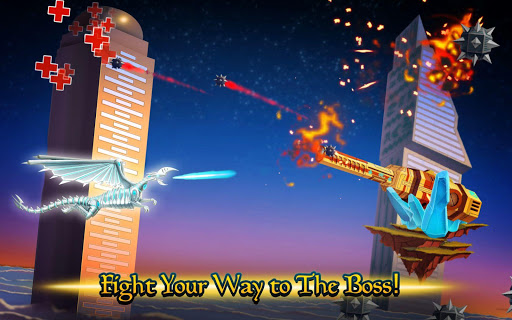 Dragon fight : boss shooting game