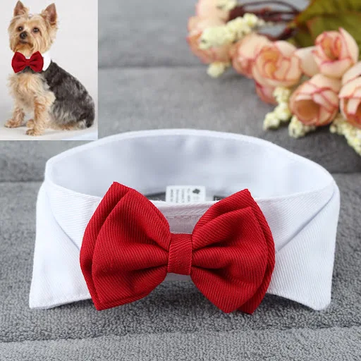 1PC Pets Puppy Dogs Cats Adjustable Bow Tie Collar Necktie Bowknot Bowtie Holiday Wedding Decoration Grooming Accessorie