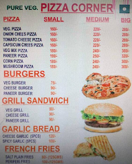 Bangalore Iyengars Pizza Corner menu 1