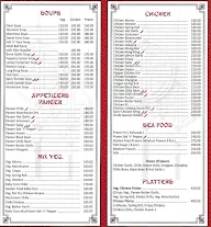 Uncle's Chinese Corner menu 2