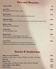 Indiana Restaurant menu 4