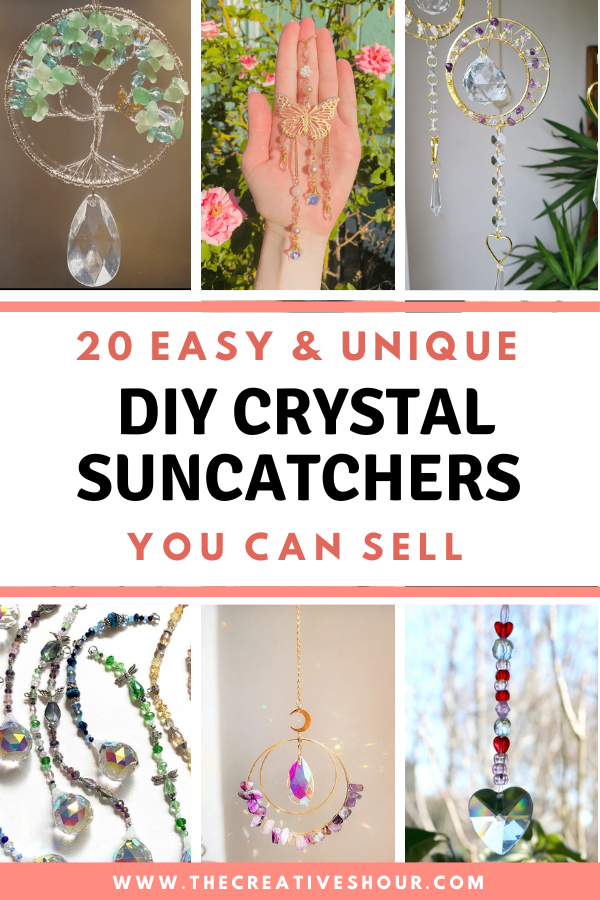 DIY Clamp & Crystal Sun Catcher - What Meegan Makes