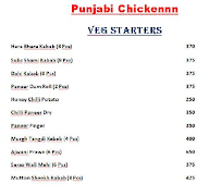 Punjabi Chickennn menu 1