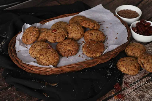 Cranberry & Flax Seeed Cookies