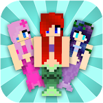 Cover Image of Скачать Mermaid Skins 1.0.4 APK