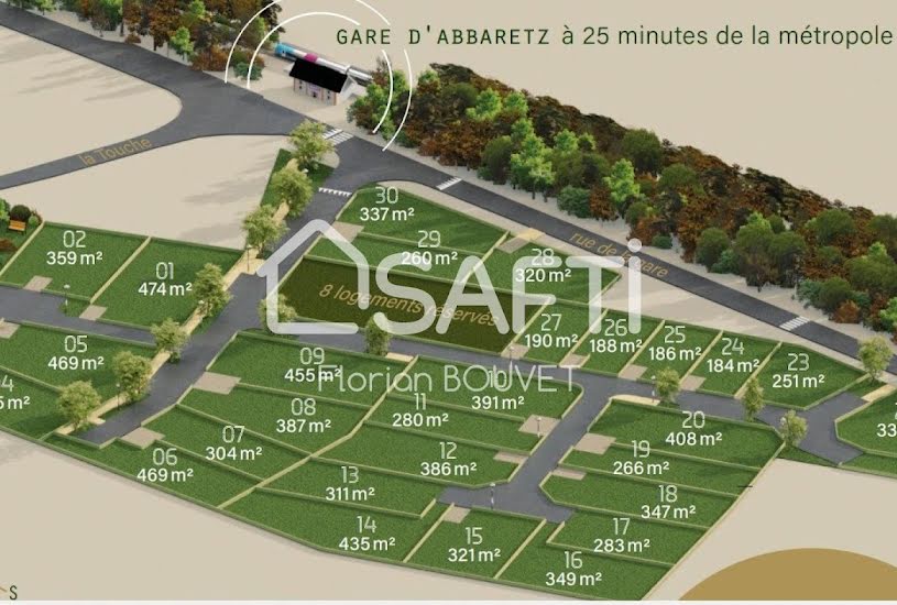  Vente Terrain à bâtir - 267m² à Abbaretz (44170) 