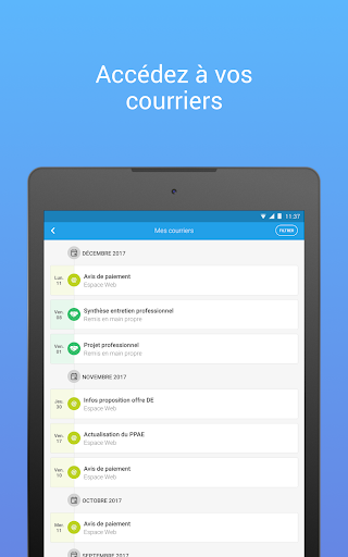 Mon Espace - Pôle emploi screenshots 14