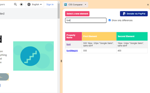 CSS Comparer