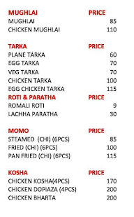 Soumili Food Station menu 2