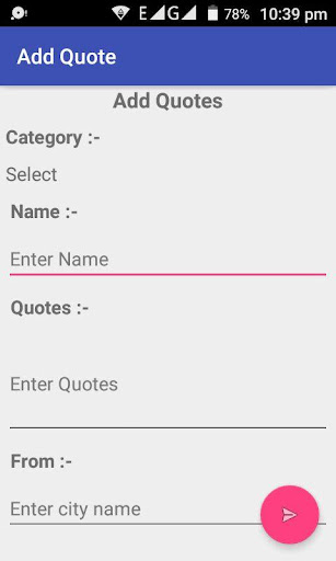Quotes  Status Creator