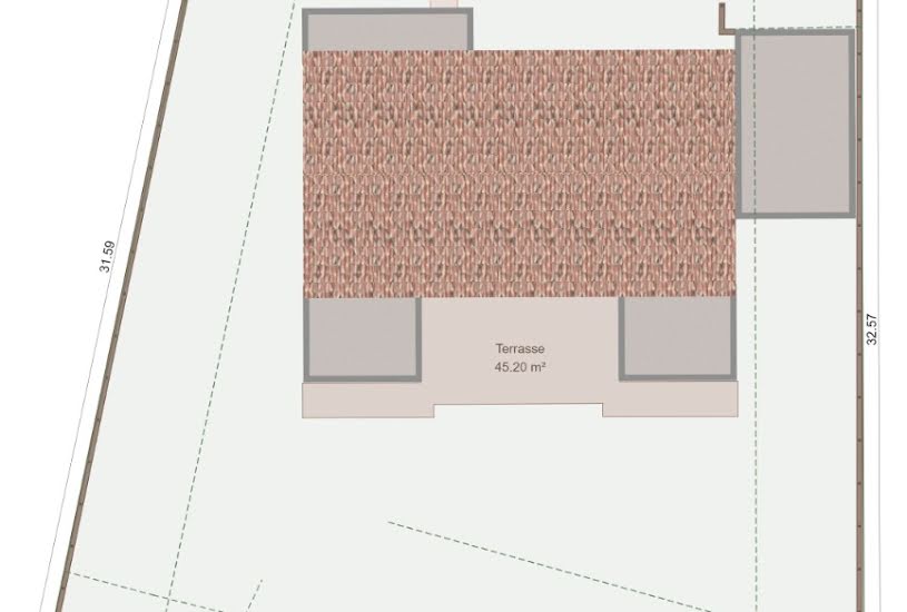  Vente Terrain + Maison - Terrain : 850m² - Maison : 120m² à Uzès (30700) 