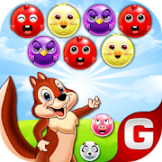 Squirrel Arcade Wild Nuts - Match 3 Bubble Shooter  Icon