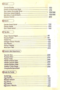 Red Chillies Family Restaurant & Bar menu 3