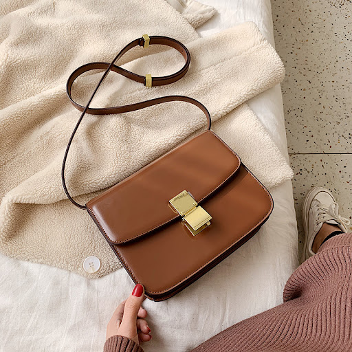Title 1, One shoulder small square messenger bag for sty...