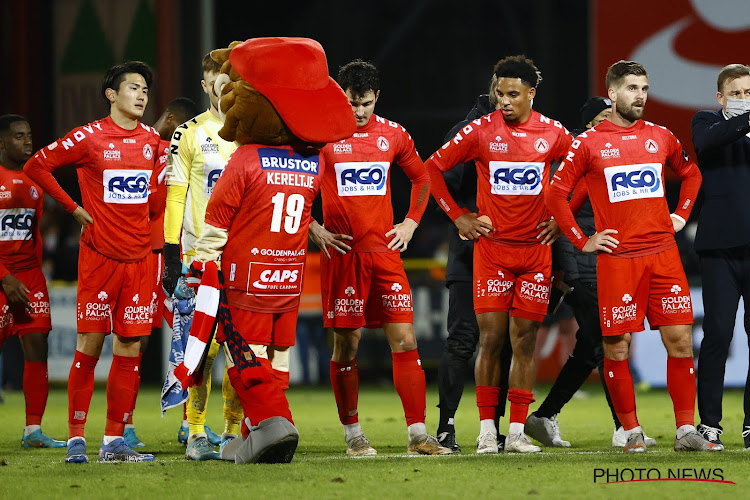 Courtrai a vu son recours devant la CBAS être rejeté concernant le match reporté contre l'Antwerp 