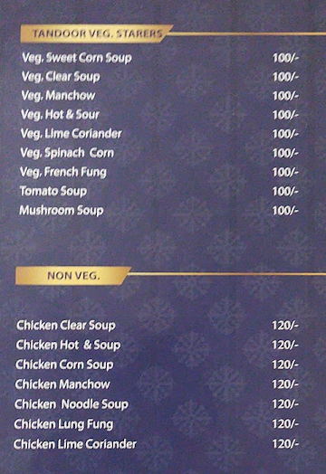 Pariwars Havemore Restaurant & Bakers menu 