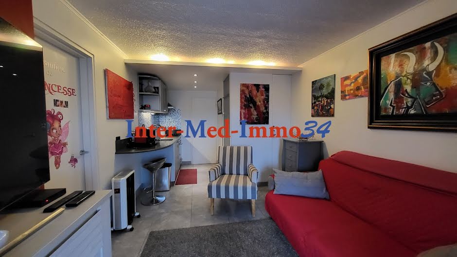 Vente appartement 2 pièces 33 m² à Le cap d'agde (34300), 128 000 €