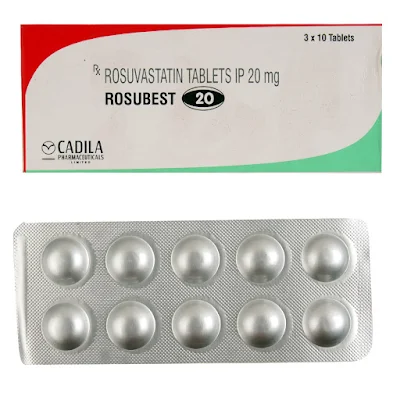 ROSUBEST 20MG TAB 10'S