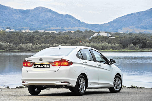JAZZED UP: Honda has a reputation for producing quality vehicles and the new Ballade appears no different