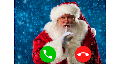 Video call Santa prank