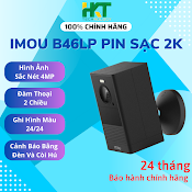 Camera Dùng Pin Sạc Wifi Imou Cell 2 B46Lp 2K Màu Ban Đêm - Hàng Chính Hãng