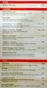 CIBO Italian House menu 1