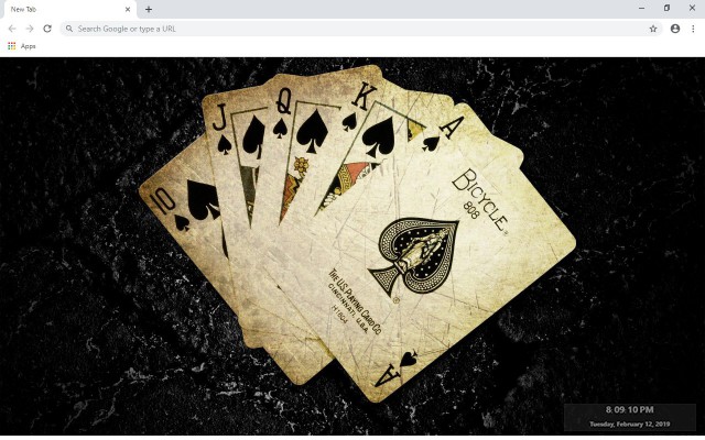 Zynga Poker - Texas Holdem New Tab Theme