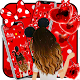 Download Red Balloon Love Cartoon Girl Theme For PC Windows and Mac 1.1.1