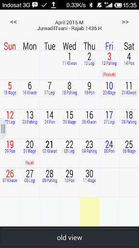 Kalender hijriyah  jawa 201706.08 screenshots 11