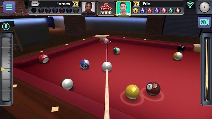 3D Pool Ball Screenshot Image