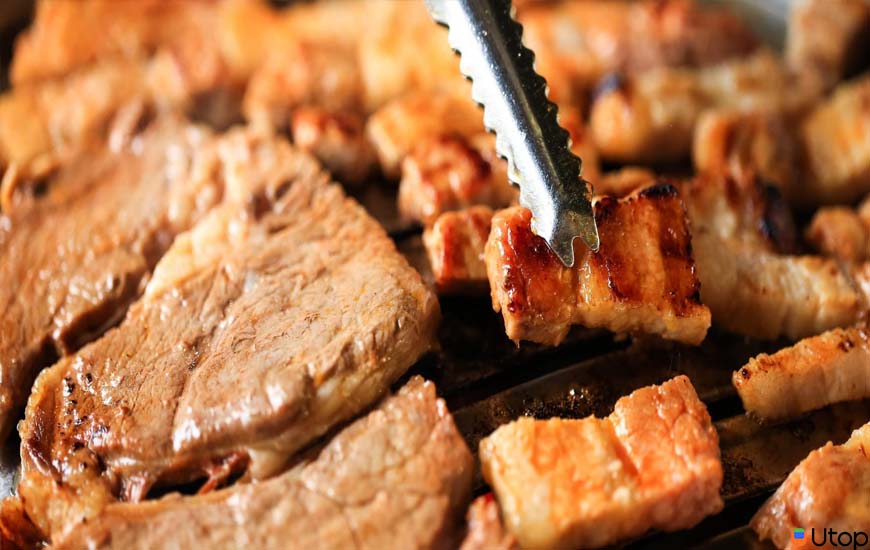 Menu phong phú của GoGi 