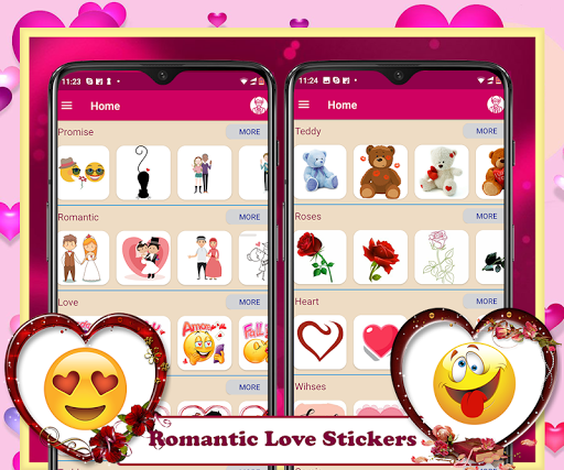 Romantic Love Stickers