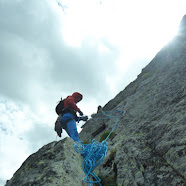 Fotos da escalada do Espolón Picapiedra no Pico de la Renclusa, Val de Benás, parque de Posets – Maladeta (Pireneos), 3 de xullo de 2021