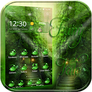 Fairy tale Theme Green Forest  Icon