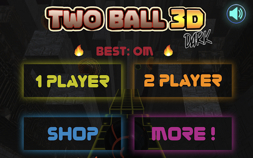 Two Ball 3D Dark Game