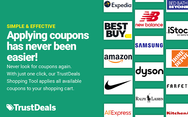 TrustDeals Coupon Checker chrome extension