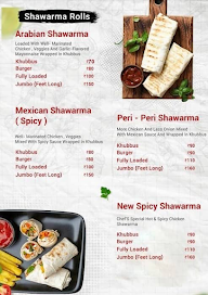 Absolute Shawarma menu 2