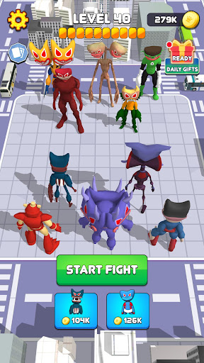 Screenshot Monster Head Merge Battle