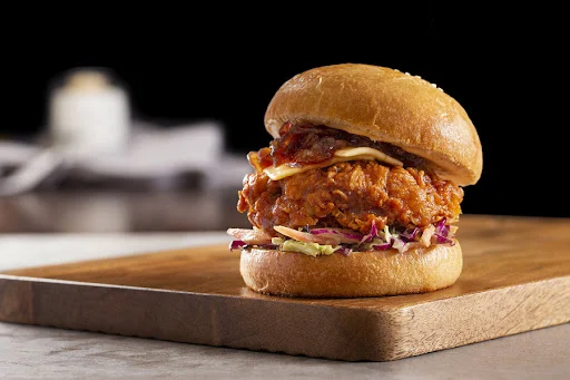 Raging Fire Chicken Burger (Spicy)