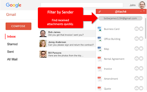 @ttaché: The Gmail Attachments Manager