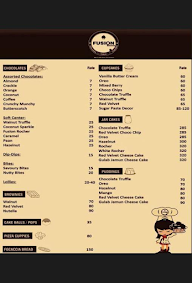 Fusion Creations menu 2